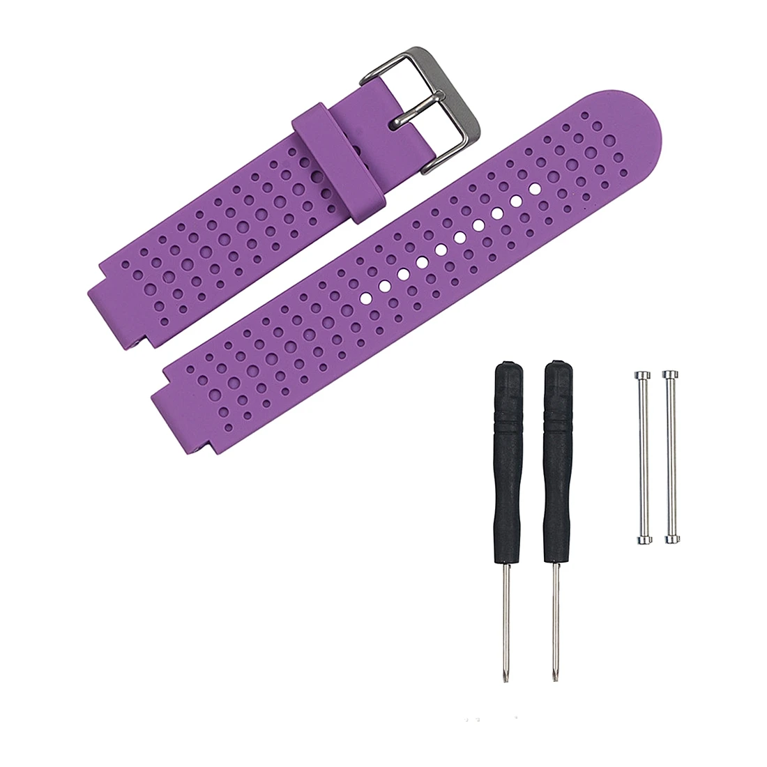 Сменный ремешок из мягкого силикона для часов Garmin Forerunner 230/235/220