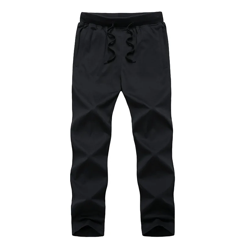 Bumpybeast/однотонные черные и синие спортивные брюки для мужчин большие размеры 6XL 7XL