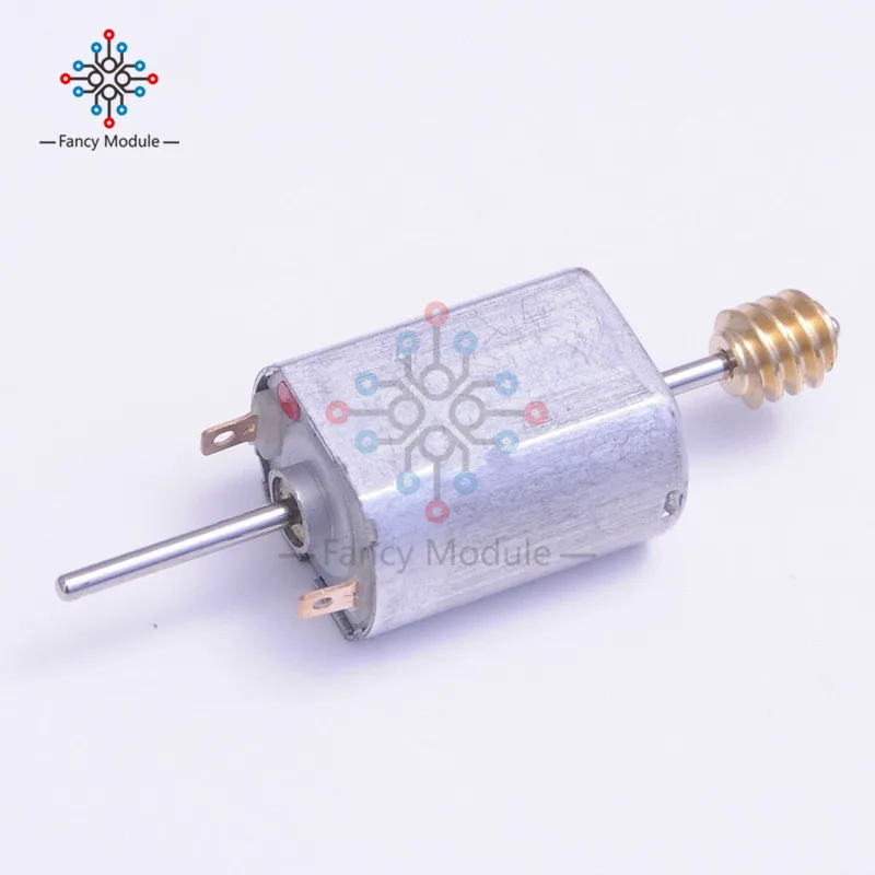 12V хобби мотор Тип 030 микро двойной оси двигатель постоянного тока игрушечный