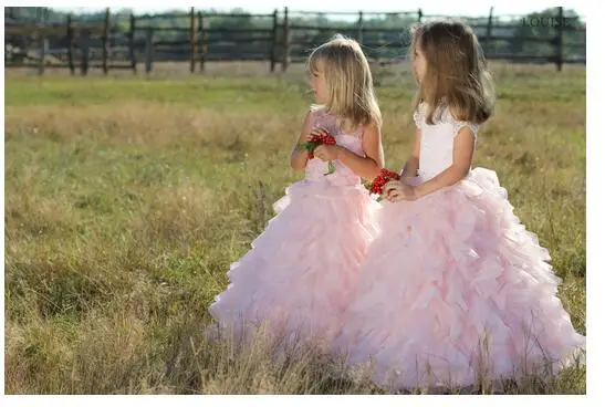 Для девочек торжественное платье 2017 платья принцессы для с цветочным рисунком