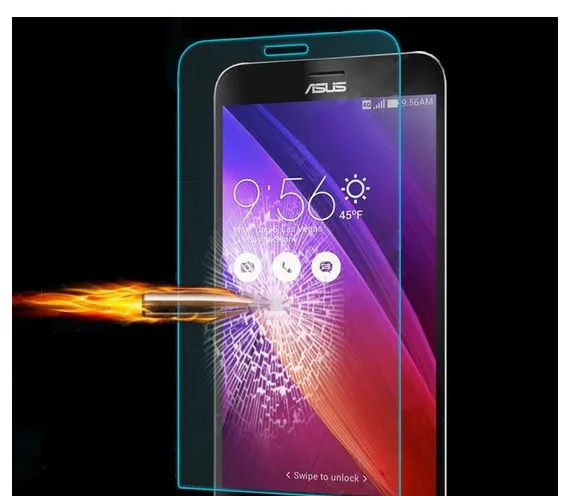

Premium 0.25 mm Tempered Glass Film For Asus Zenfone 2 4 5 6 Screen Protector 9H Hardness