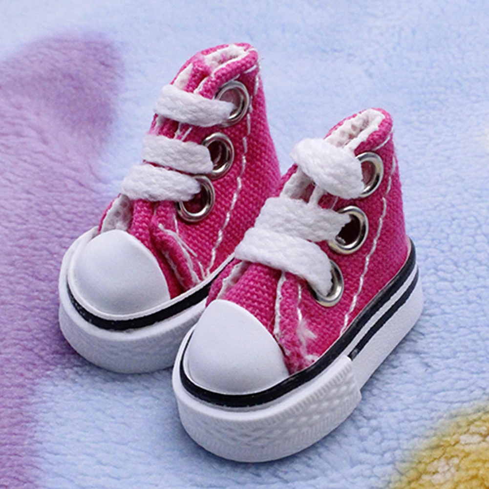 1 пара игрушечных аксессуаров шарнирные кроссовки подарок для девочек и