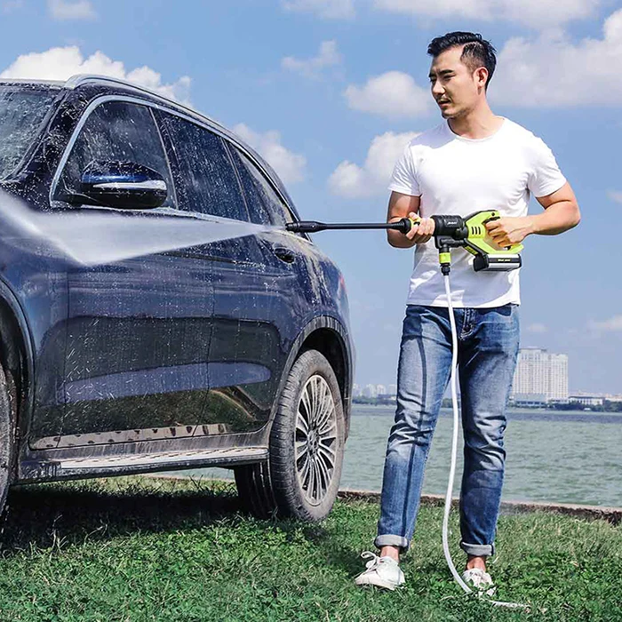 JIMMY Ручной беспроводной пистолет для мойки водопровод длиной 6 метров EU