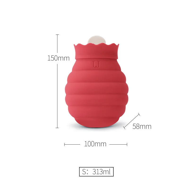 Xiaomi rice plus, микроволновая печь, грелка, бутылка для воды, складная, быстрая защита от тепла, Герметичная сумка, теплая сумочка
