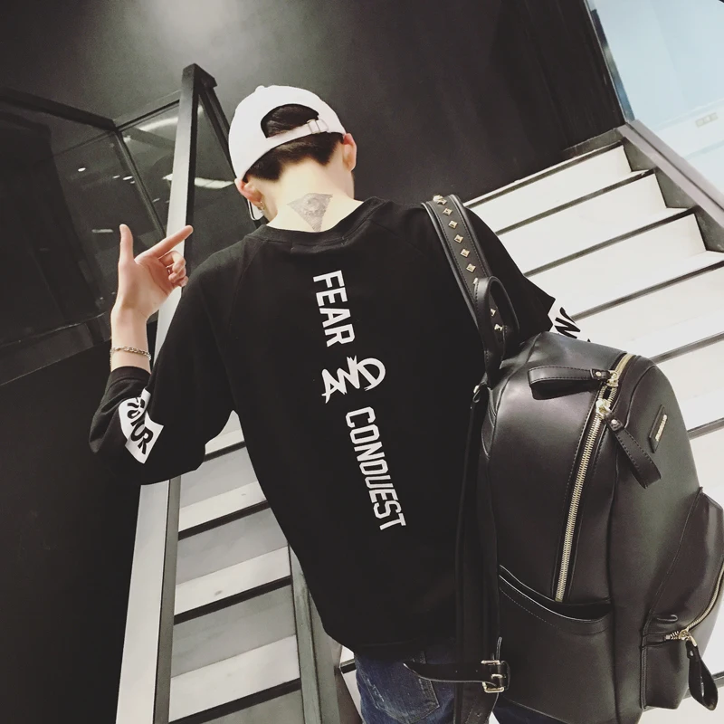 Свободная Повседневная футболка EXO для мужчин и женщин Популярная Корейская