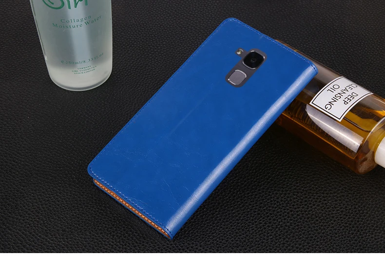 Телефон сумка для Honor 5C играть Роскошный кошелек стиль натуральная кожа чехол Huawei