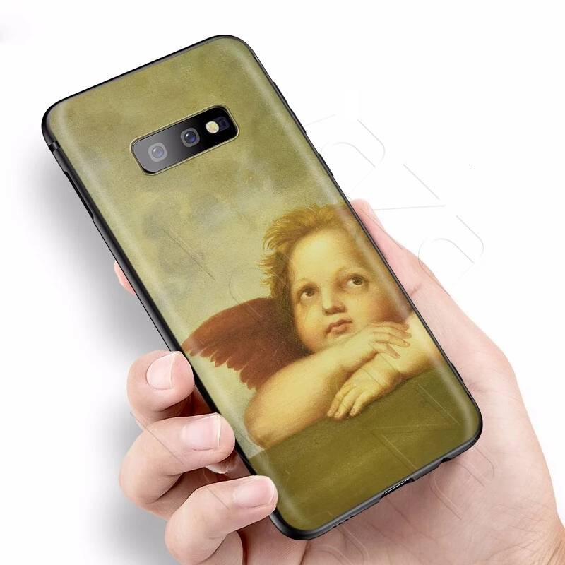 Lavaza Ренессанс ангелы чехол для Samsung Галактики S6 S7 край J6 S8 S9 S10 плюс A3 A5 A6 A7 A8 A9 Note 8 9 |