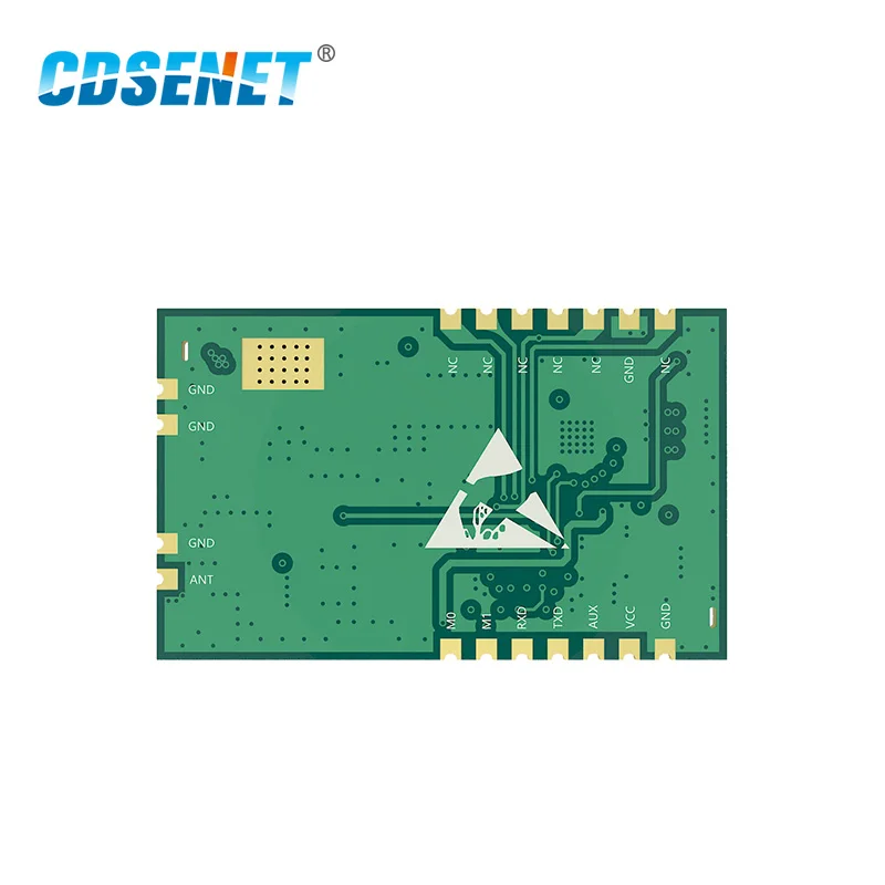 SX1268 LoRa 433 МГц 30dBm SMD UART беспроводной приемопередатчик E22-400T30S IPEX отверстие для штампа 1 Вт большой диапазон TCXO передатчик и приемник