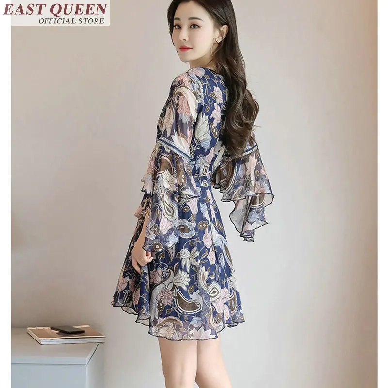 Женские платья новое поступление 2018 для женщин шифоновое платье Летние