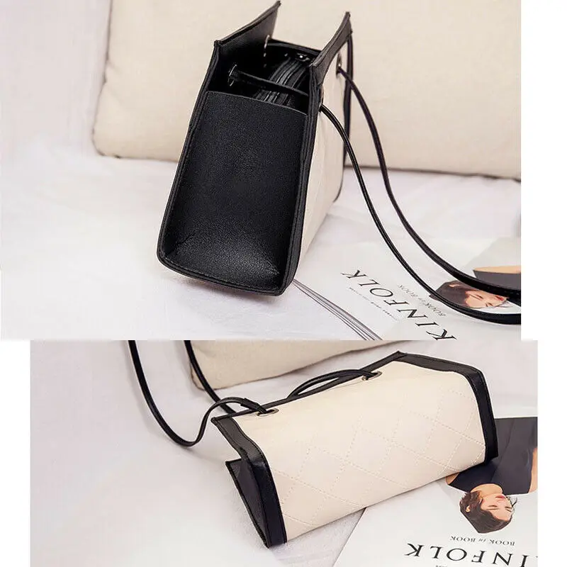 Модная женская сумка мессенджер трендовая цветная на плечо с геометрическим