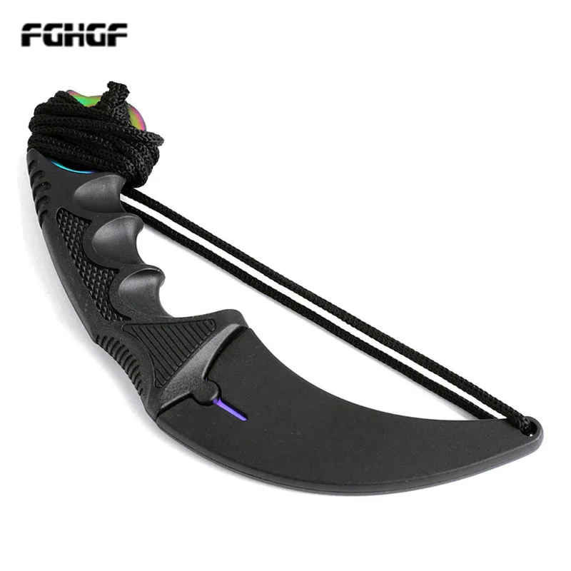 FGHGF охотничий нож CS GO тактический с когтями на шее походный Походный для