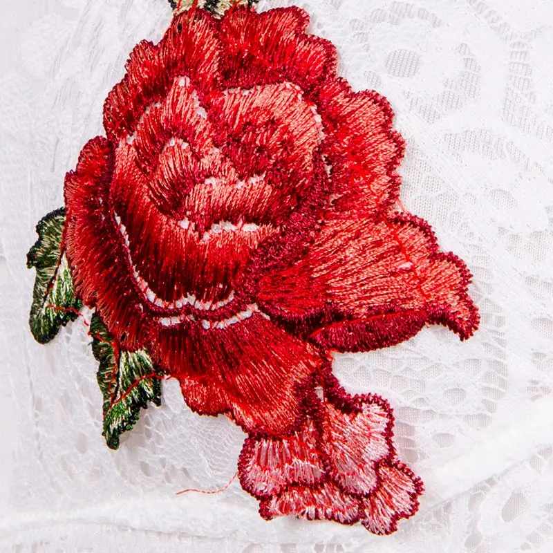 Лидер продаж 2017 укороченный топ с цветочной вышивкой женский бюстгальтер без