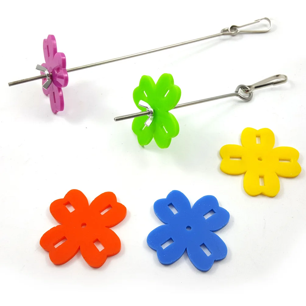 

Parrot Stainless Steel Fruit Fork Hook Corn Apple Toy Bird Cage Accessories Toys Pet Products Bird Supplies 5pcs/lot