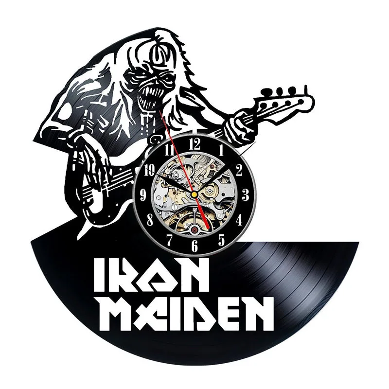 

Theme Retro Vinyl Record Wall Clock Decorate Your Home With Modern Art Gifts for kids Girls And Boys Saat