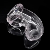 tpr soft flex material detain penis cover prevent penile erection penis ring chastity belt cock cage medical themed sex toys