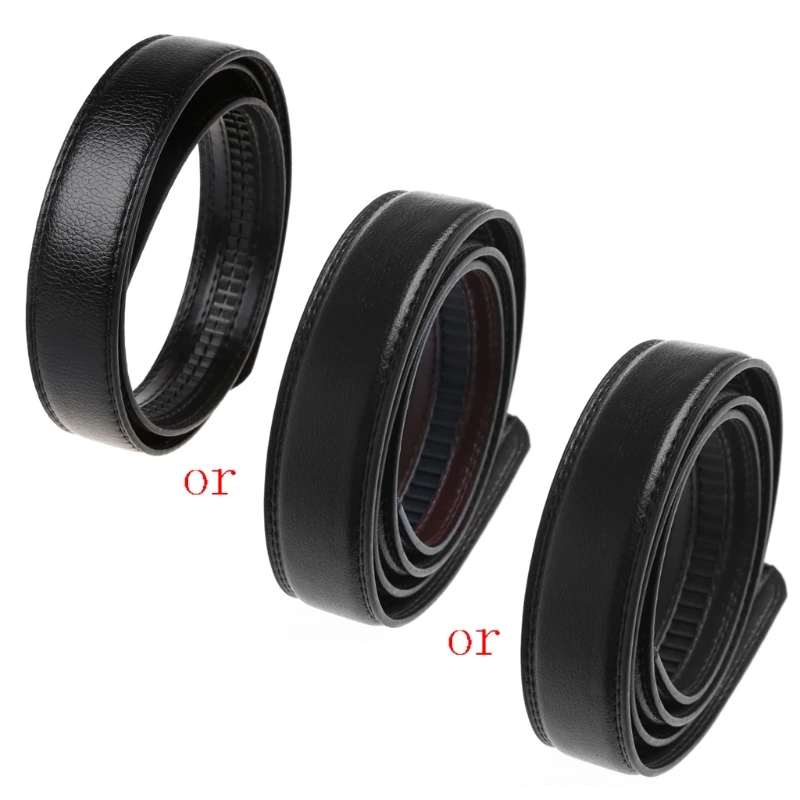 Мужской автоматический деловой ремень из искусственной кожи заменяющий пояс без