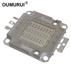 10 Вт20 Вт30 Вт50 Вт100 Вт светодиодные RGB cob лампы высокой мощности шарики красочные красный зеленый синий свет чипы 1 шт.