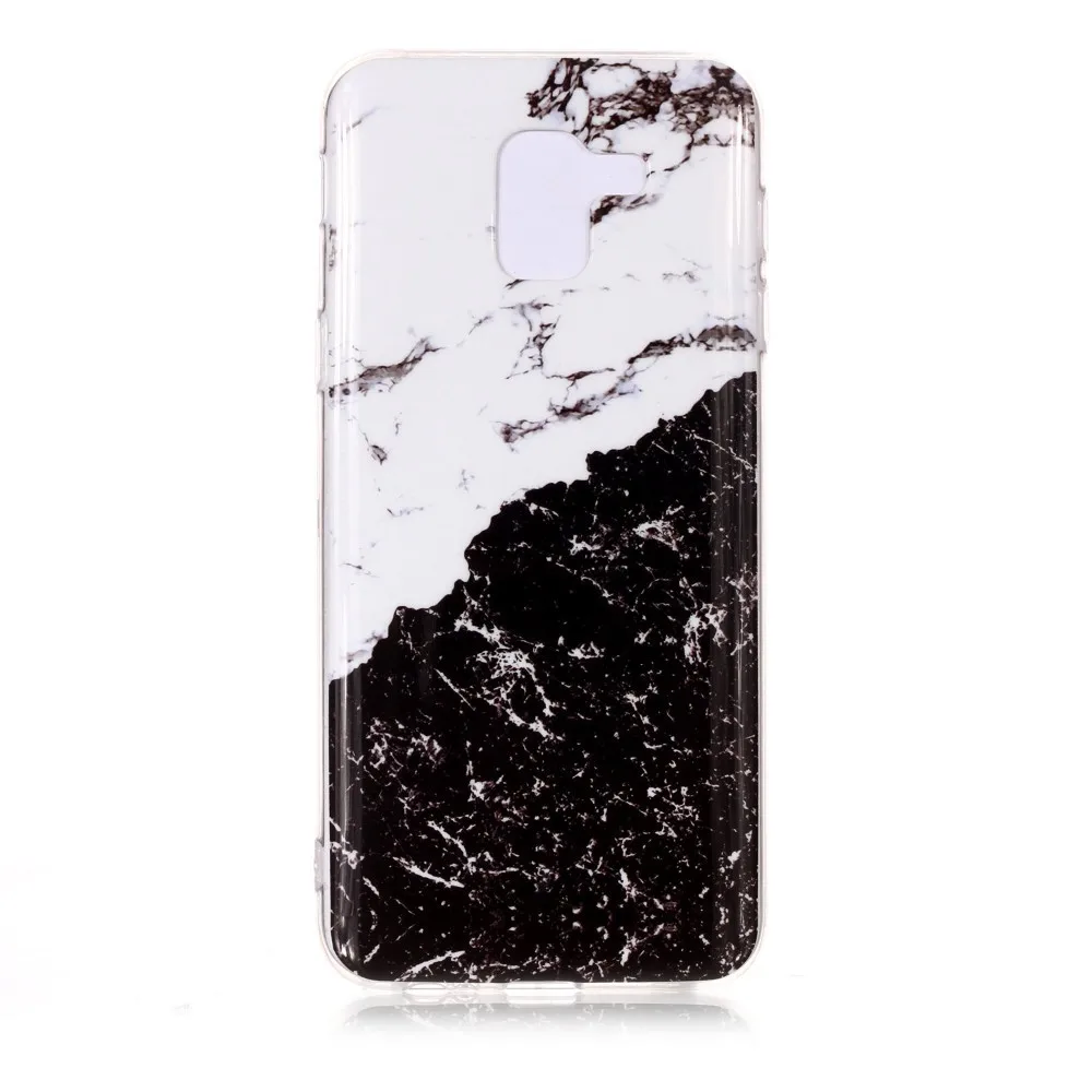 Case for Samsung Galaxy J3 J5 J7 2017 J4 J6 J8 2018 J330 J530 Soft TPU Luxury Granite Marble Stone Colorful Pattern Back Covers |