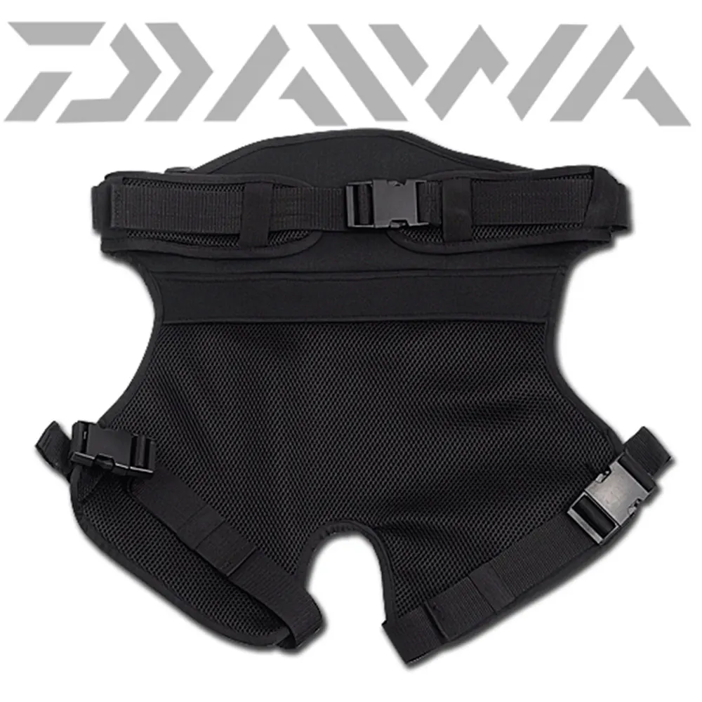 Подушка для рыбалки Daiwa дышащая черная Нескользящая подушка супермягкая