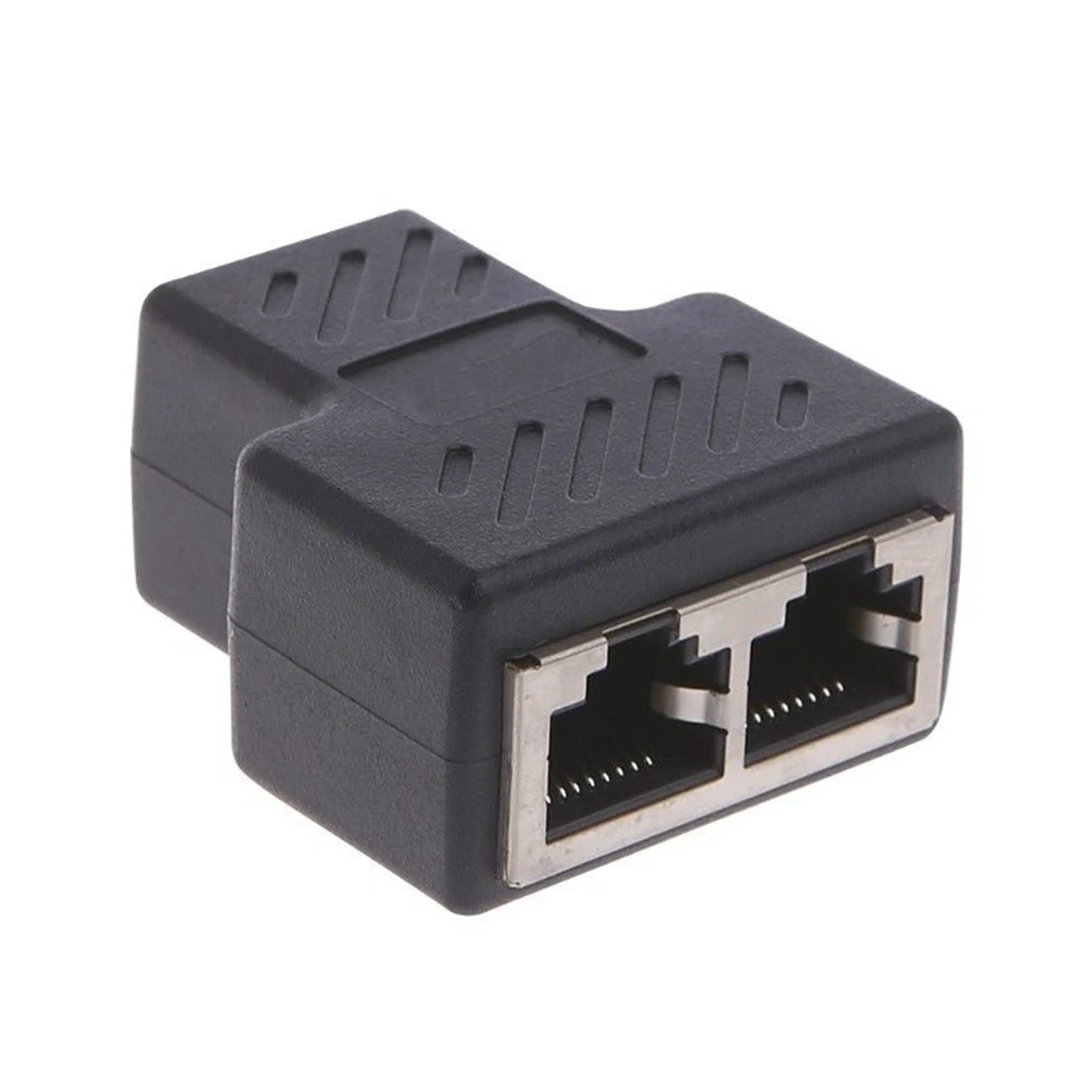 Сетевой кабель BAAQII 1 2 способа RJ45 LAN Ethernet Женский сетевой адаптер разъём