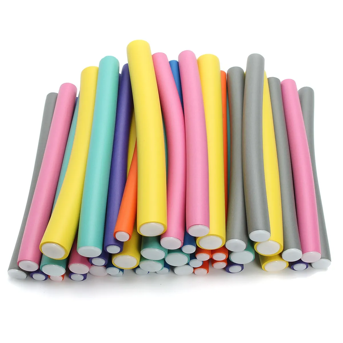 Профессиональные мягкие бигуди для волос 7 размеров 42 шт. | Красота и здоровье