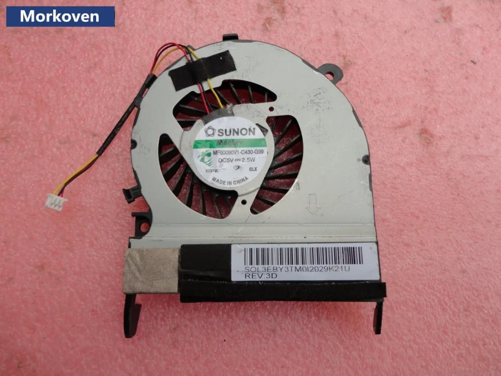 Laptop CPU cooling fan for FOR Toshiba Satellite L800 L800-C05B L800-S17B L800-S18W C800 M800 M805 C805 MF60090V1-C430-G99 | Компьютеры и
