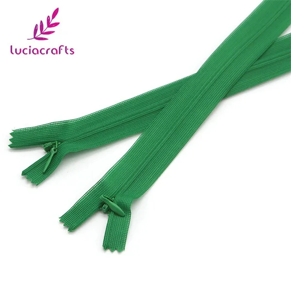 C5 Green 5pcs Lucia crafts 5 шт./лот разноцветные нейлоновые катушки молнии DIY портной одежды швейные изделия ручной работы аксессуары материалы J0404 - Цвет: C5 Green 5pcs