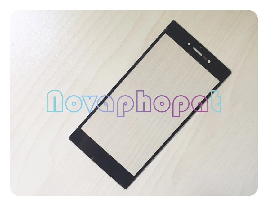 Novaphopat 5 &quotчерный стеклянный экран для Wiko Highway Star замены экрана (не задний датчик) +
