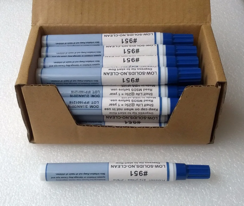 50 шт. Kester-951 канифоли флюс ручка 500 мл (50x10 мл) хорошо подходит для DIY панели