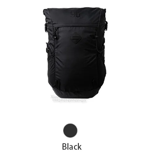 Xiaomi Mijia 90 Hike рюкзак 25L большой емкости IPX4 водонепроницаемая сумка для ноутбука для кемпинга, походов, деловых поездок - Цвет: Black
