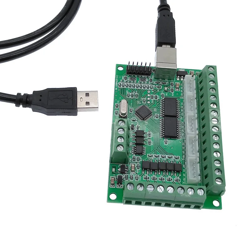 Драйвер платы CNC USB MACH3 100 кГц секционная плата 5 осевой интерфейс драйвер контроллер движения