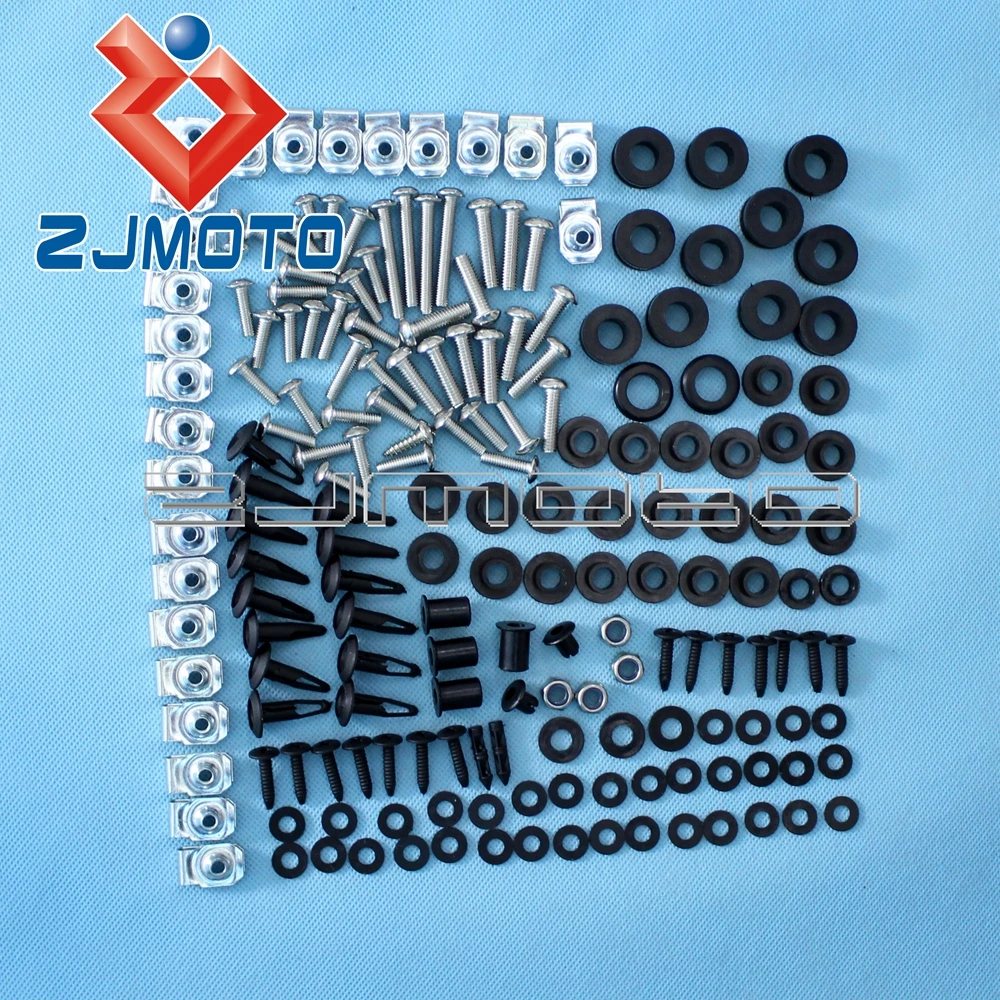 Полный комплект винтов для обтекателя кузова мотоцикла Комплект болтов Yamaha YZF R6S