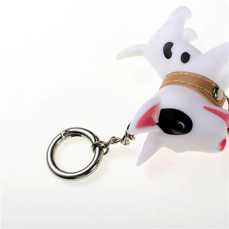 

QOONG 5 Pieces High Quality Open Loop Keychain Men Women Spring Buckle Key Chain Key Ring Creative Accessories Key Holder Q09