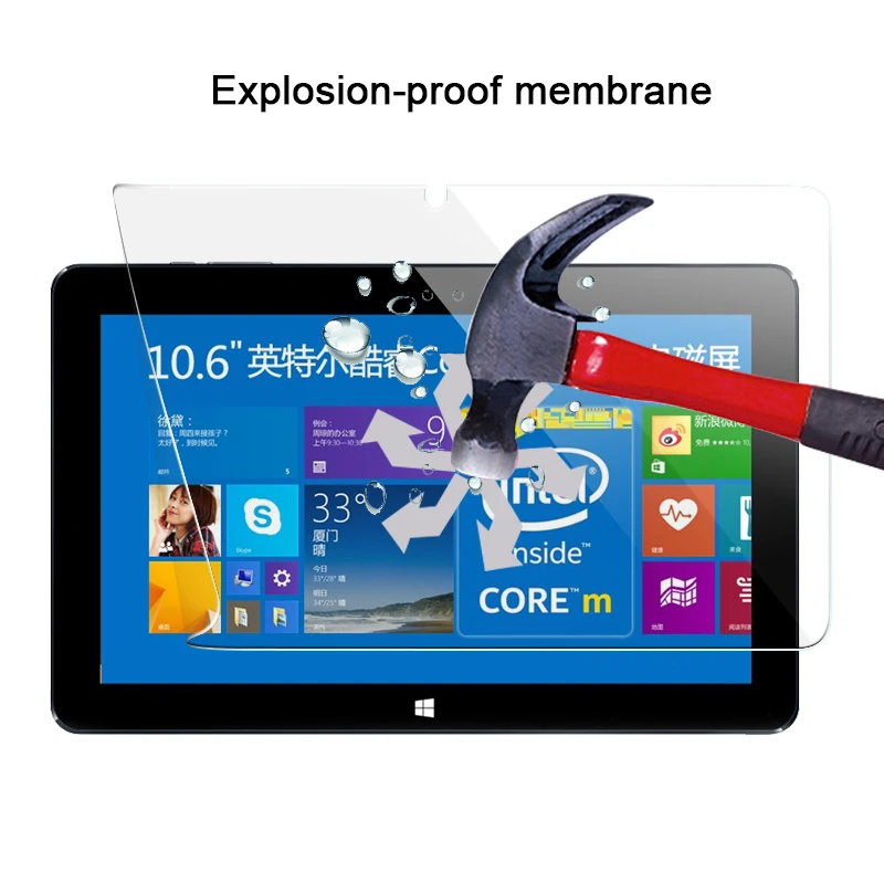 Для CUBE i7 Stylus Intel Core M Windows 10 Tablet PC 6 ''Водонепроницаемая защитная пленка