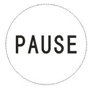 PAUSE 32 мм хромированный 5 В/12 В светодиодный кнопочный пусковой выход для монет выбор для JAMMA аркадная игра джойстик DIY Kit - Цвет: PAUSE