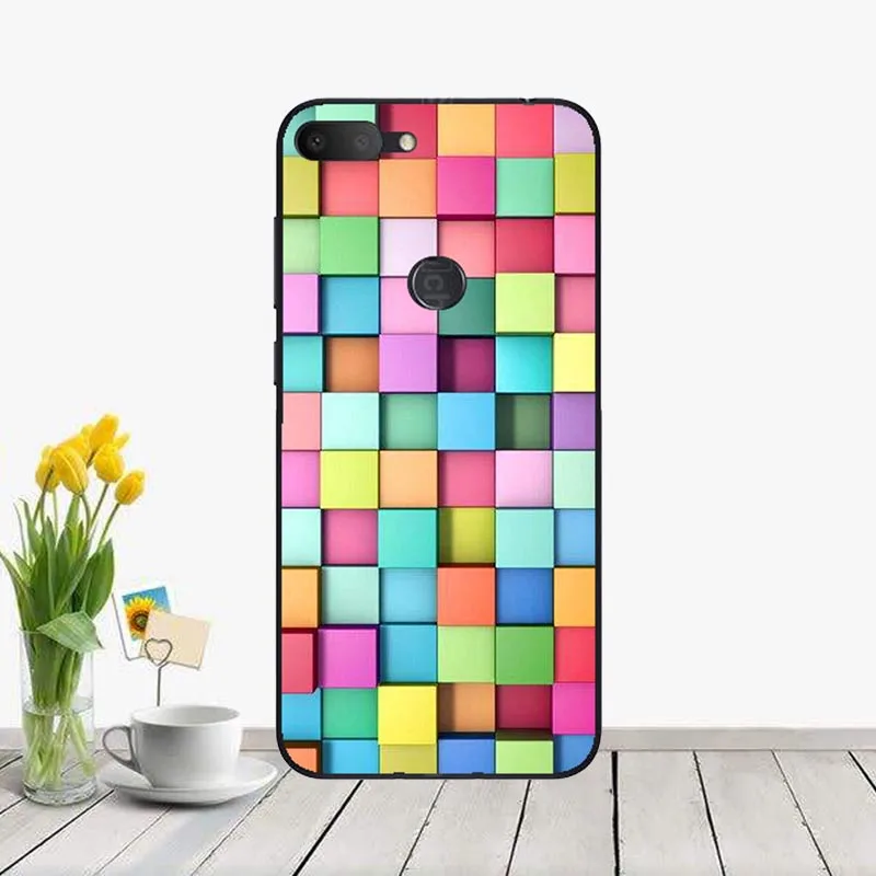 J22 Милый модный чехол для телефона Alcatel 1S 5024D 5," чехол с принтом" Кокос "задняя крышка телефона для Alcatel 1S - Цвет: J22