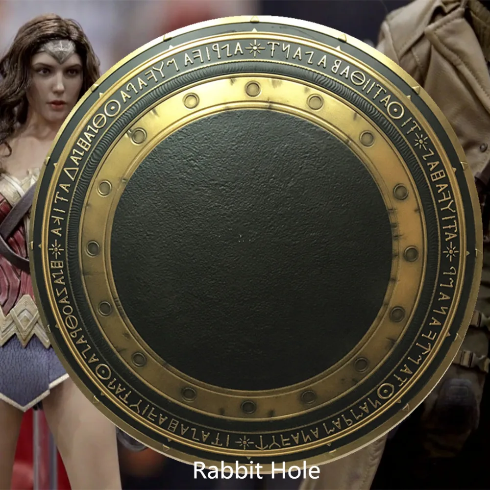 1:1 деликатный светоизлучающих Wonder Woman Shield 1/1 Диана Принц Косплэй реквизит ABS
