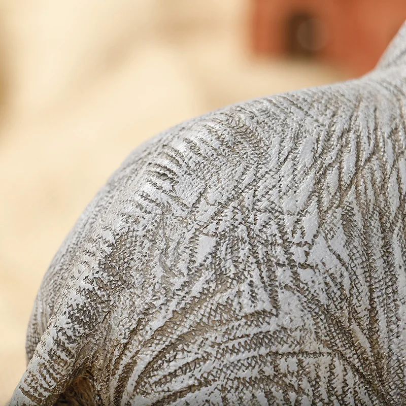 Счастливый Слон богатства Статуя смолы украшения для дома аксессуары Винтаж