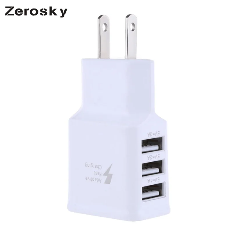 Зарядное устройство Zerosky с 3 USB-портами 5 В А | Мобильные телефоны и аксессуары