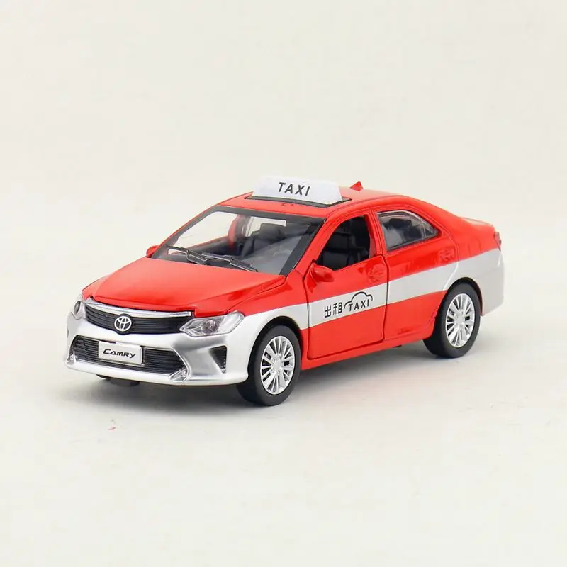 Модель игрушечного автомобиля под давлением масштаб 1:32 автомобиль для такси TOYOTA