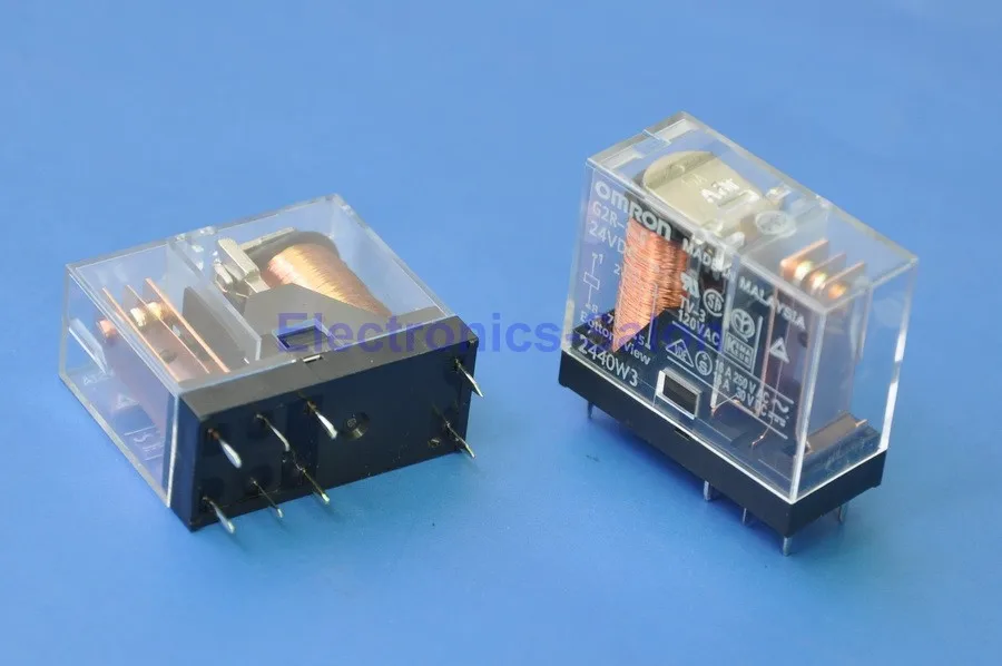 

(2 pcs/lot ) 16 Amp SPDT Power Relay, G2R-1-E 24V DC