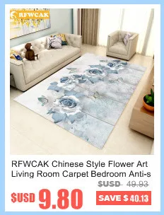 RFWCAK Kitchen Carpets PVC Leather Floor Mats Floor Carpets Doormats Waterproof Oilproof Tapete Kitchen Rugs Door Mat Home Decor