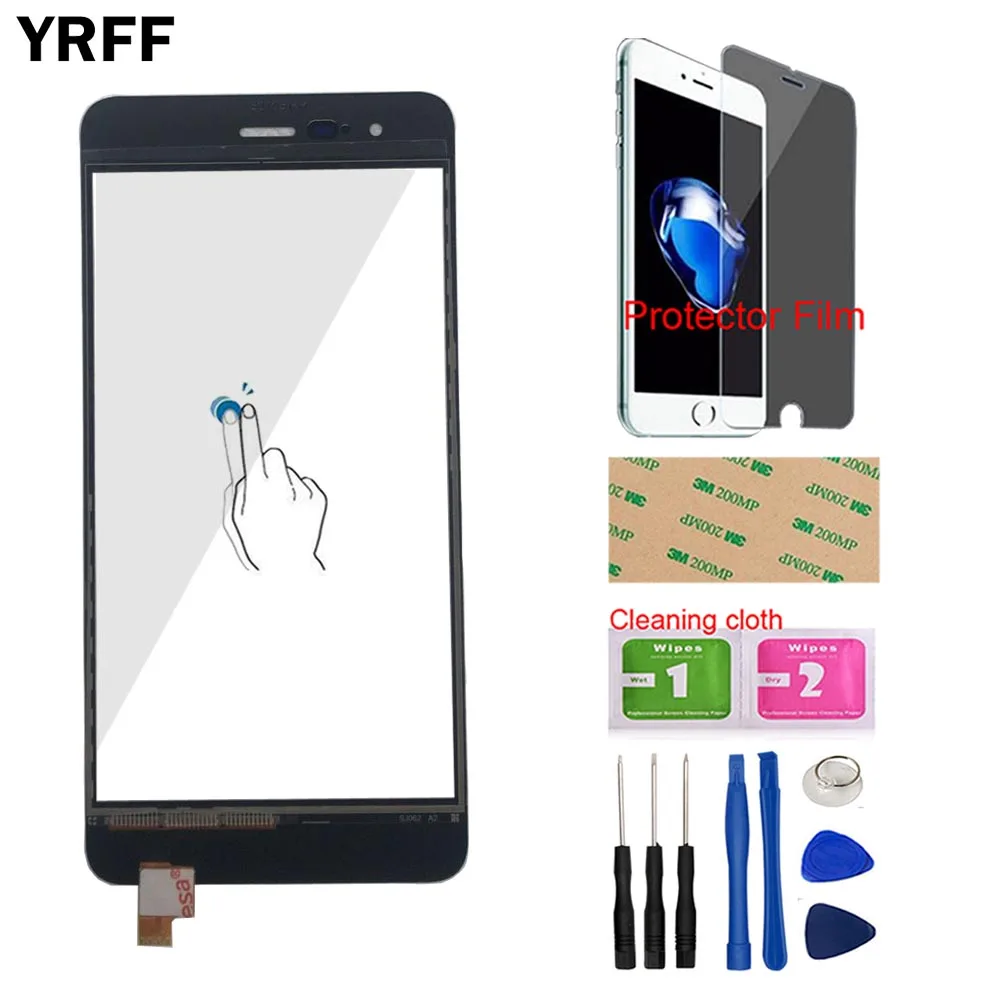 YRFF 5,2 ''сенсорный экран панель для Fly Cirrus 7 FS511 FS 511 сенсорный экран Переднее стекло дигитайзер панель сенсор инструменты защитная пленка