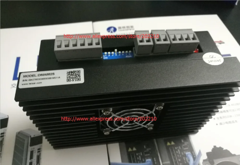 Leadshine 2-фазный Высокоточный шаговый двигатель DAM882S для замены старых автомобилей, AM882 и AM882H же функции лучше фрезерный станок с ЧПУ
