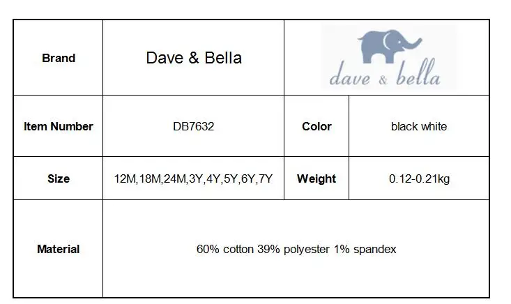 Dave bella/осенние платья без рукавов для маленьких девочек детское платье для дня рождения милая детская одежда 1 предмет, DB7632