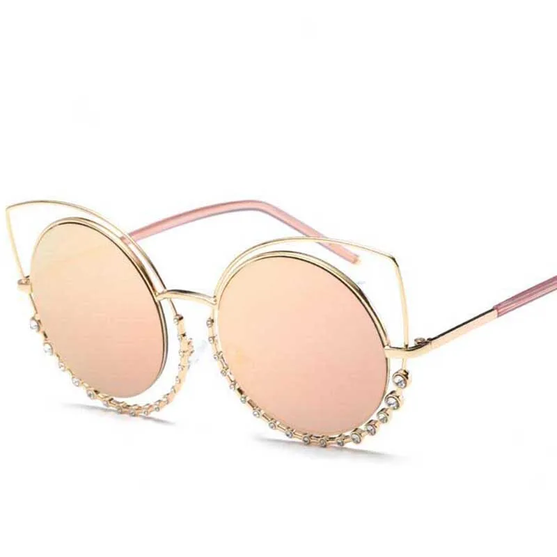 Женские солнцезащитные очки кошачий глаз с градиентными линзами | Аксессуары для