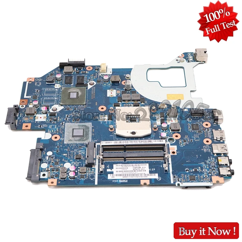 NOKOTION Q5WV1 LA-7912P материнская плата для ноутбука acer aspire E1-571G V3-571G V3-571 NBM6B11001 710 м GPU HM77 DDR3 работает