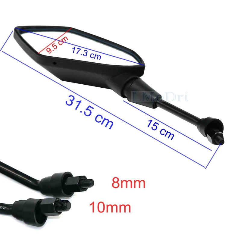 LMoDri электромбиловое зеркало мотоциклетные зеркала заднего вида электрический