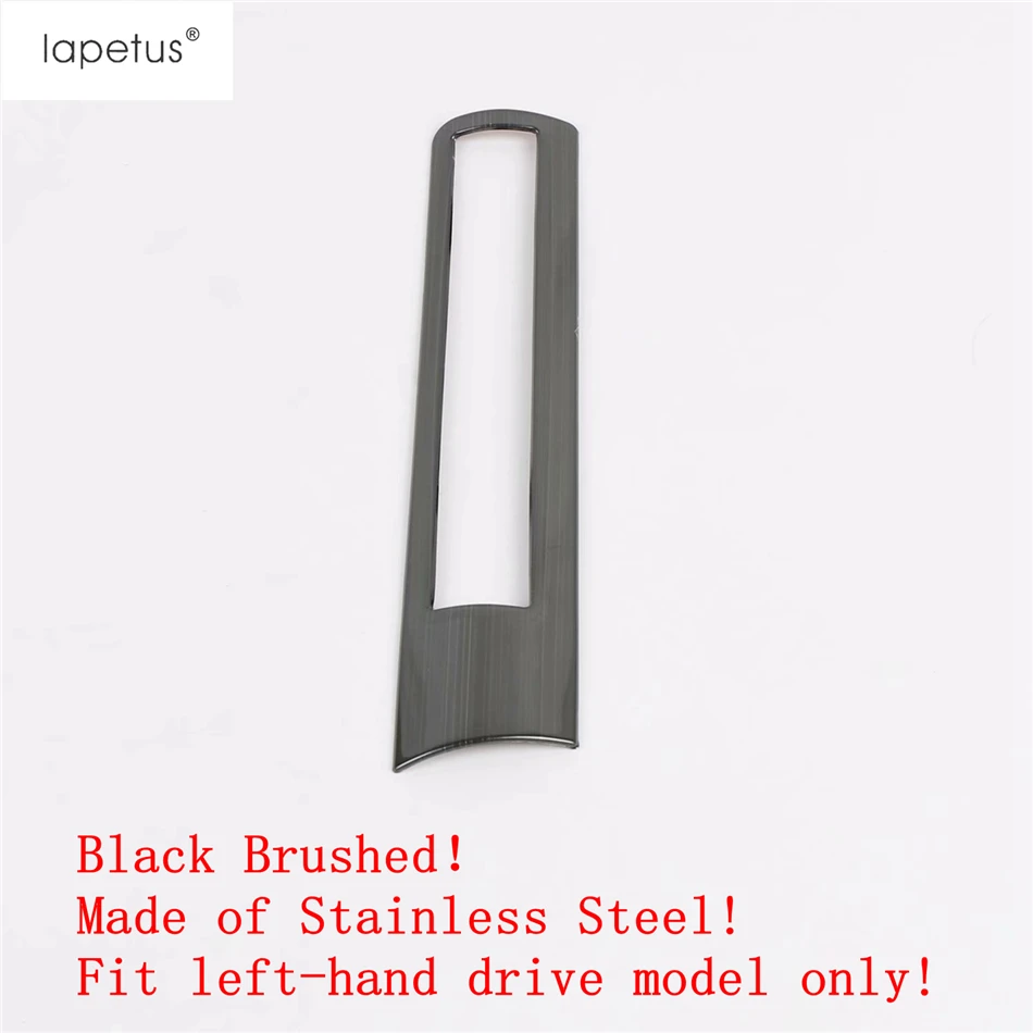 

Lapetus Accessories For Toyota Corolla 2019 - 2021 Front Head Lights Headlight Lamp Switch Button Cover Trim / Stainless Steel