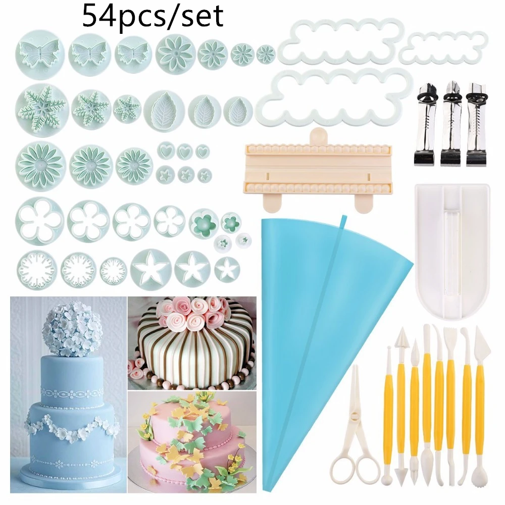 K349 Sugarcraft Инструменты для украшения торта помадка Плунжерные резаки инструменты для тортов печенье бисквит форма для пирога, посуда для выпекания аксессуары K343 - Цвет: K349